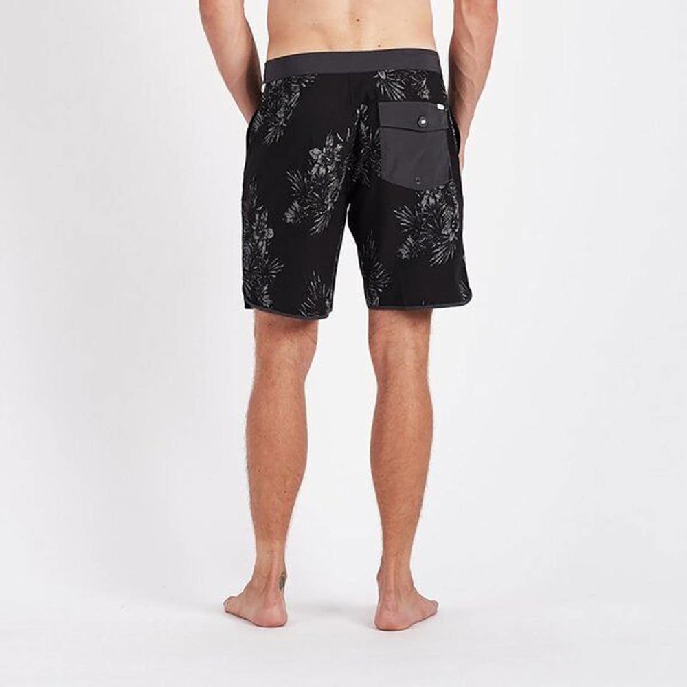 Vuori Cruise BoardShort Black Vintage Floral Gray Men's Board Shorts 32 H14054 - Picture 7 of 13